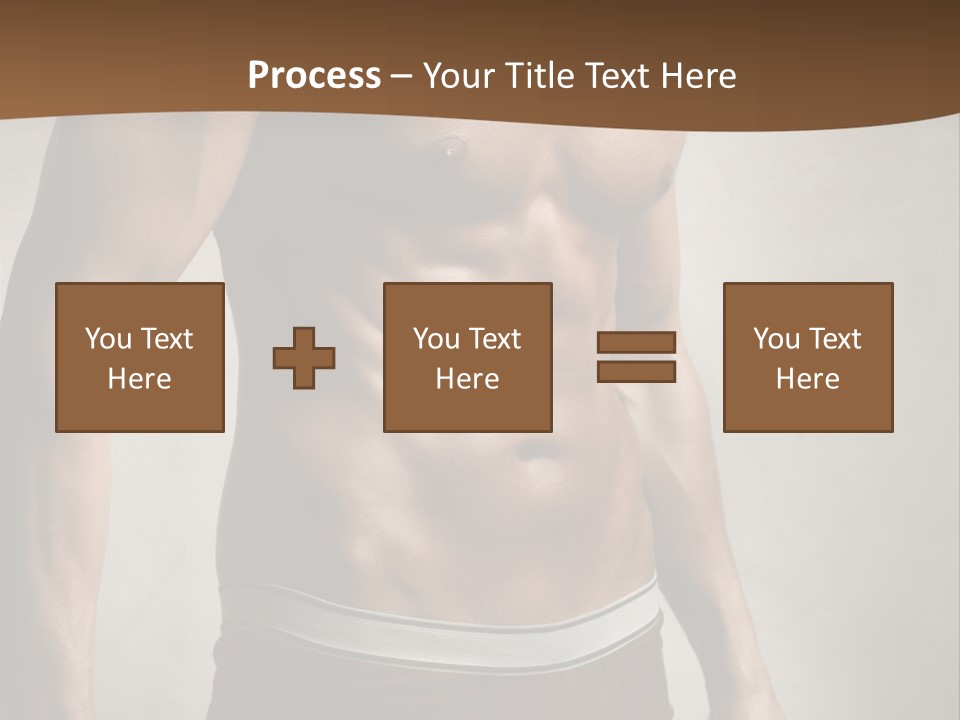 Man Pant Handsome PowerPoint Template