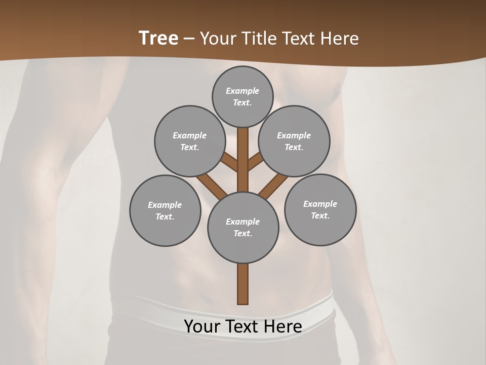 Man Pant Handsome PowerPoint Template