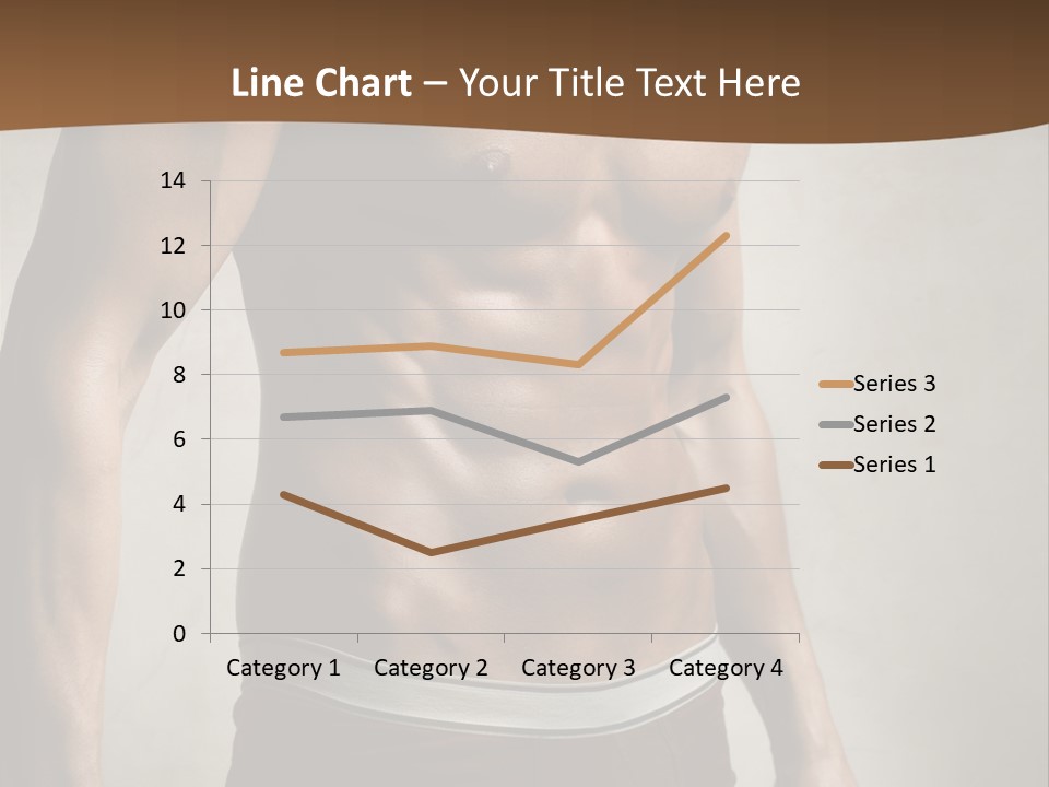 Man Pant Handsome PowerPoint Template