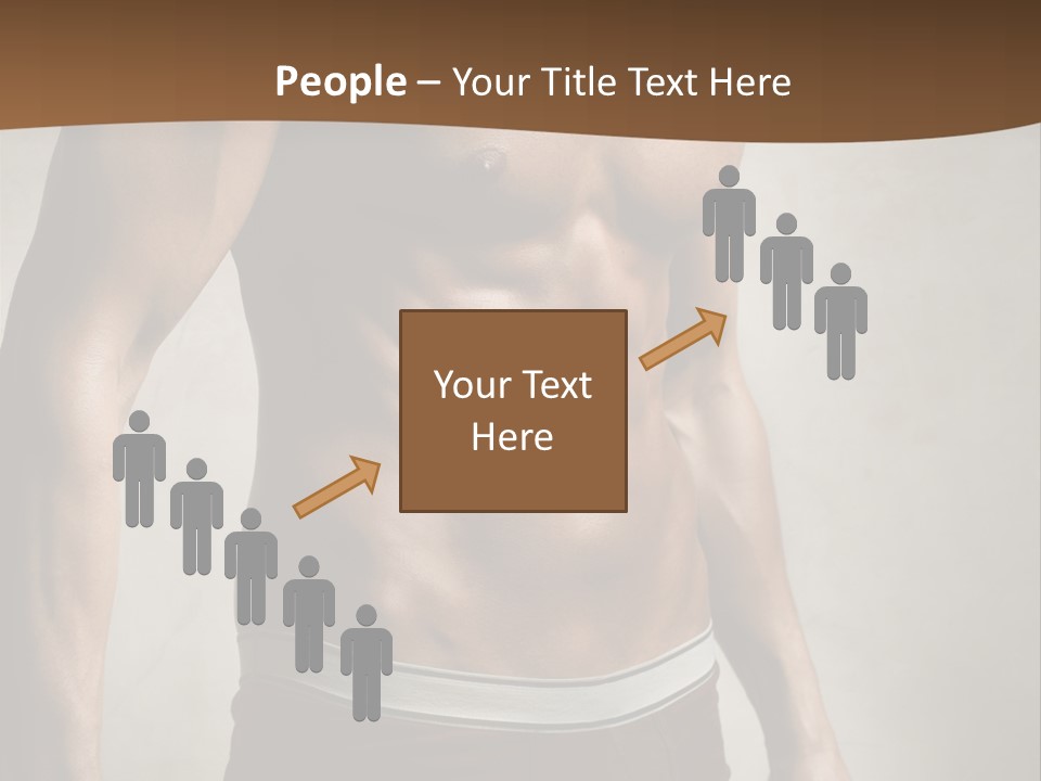 Man Pant Handsome PowerPoint Template