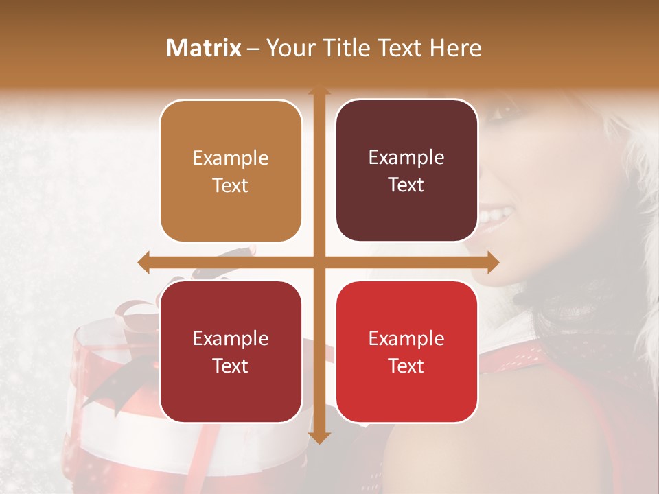 Smile Gift Cheerful PowerPoint Template