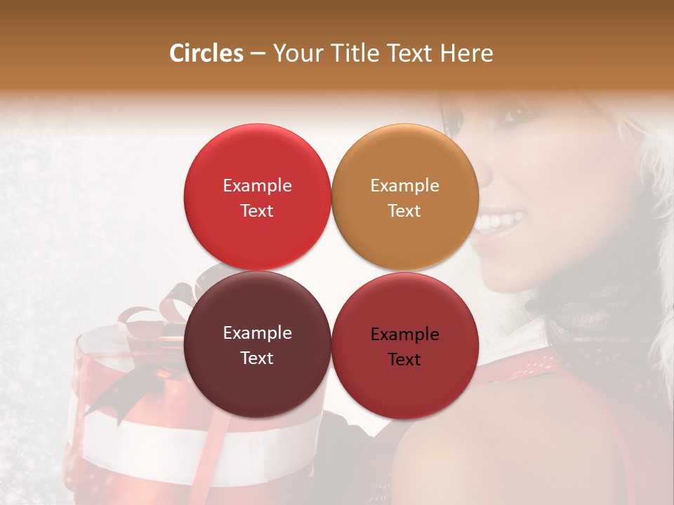 Smile Gift Cheerful PowerPoint Template