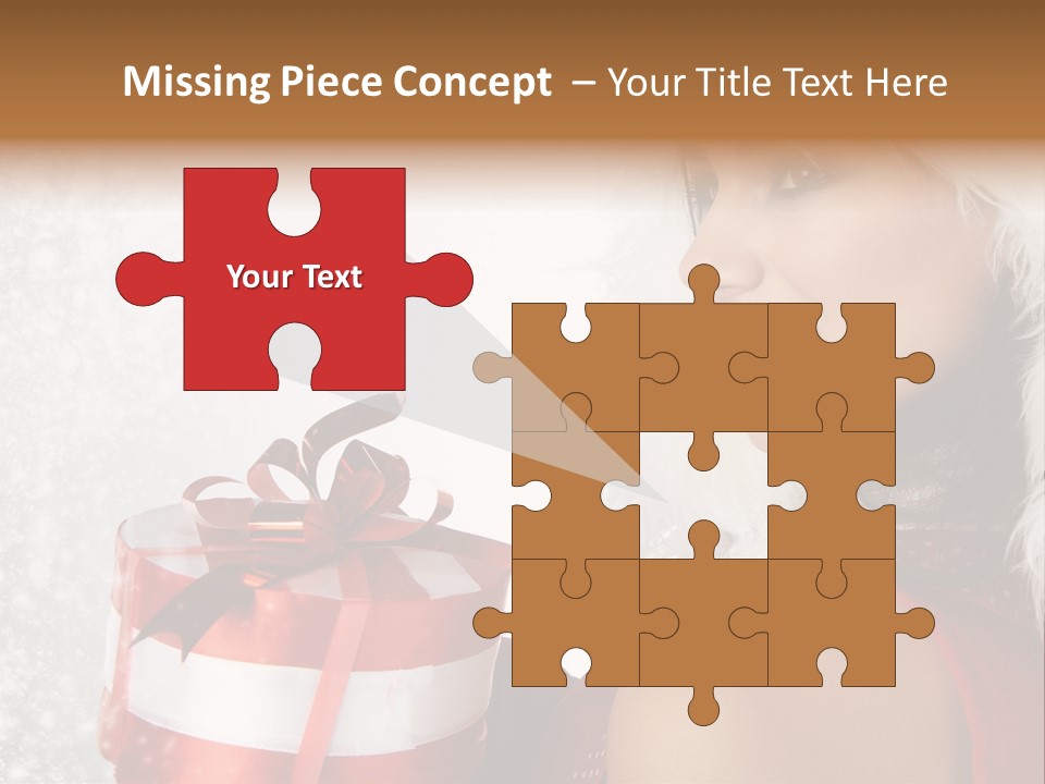 Smile Gift Cheerful PowerPoint Template