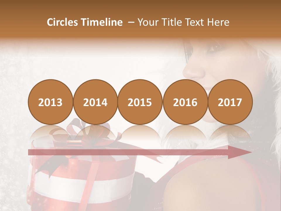 Smile Gift Cheerful PowerPoint Template