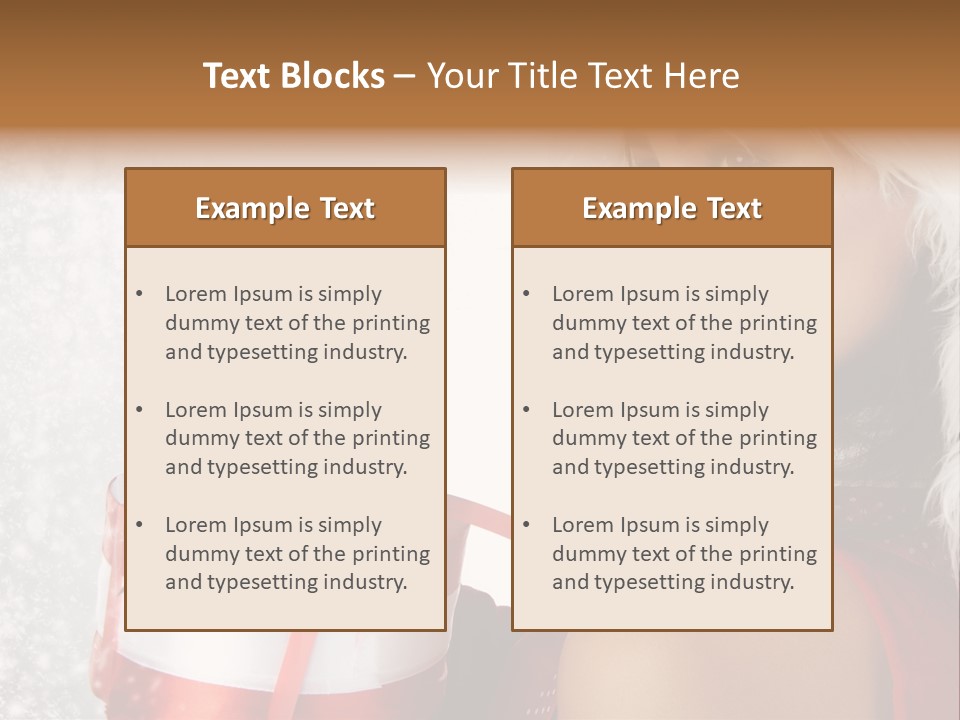 Smile Gift Cheerful PowerPoint Template