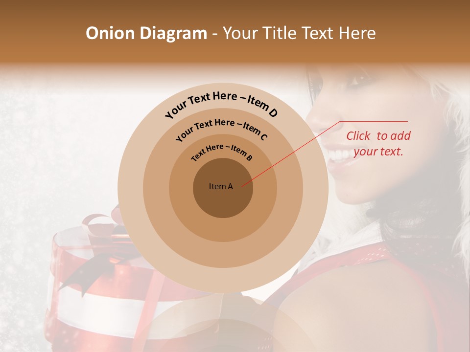 Smile Gift Cheerful PowerPoint Template