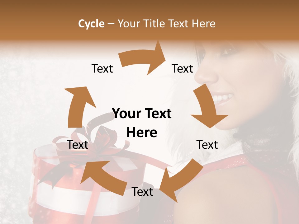 Smile Gift Cheerful PowerPoint Template