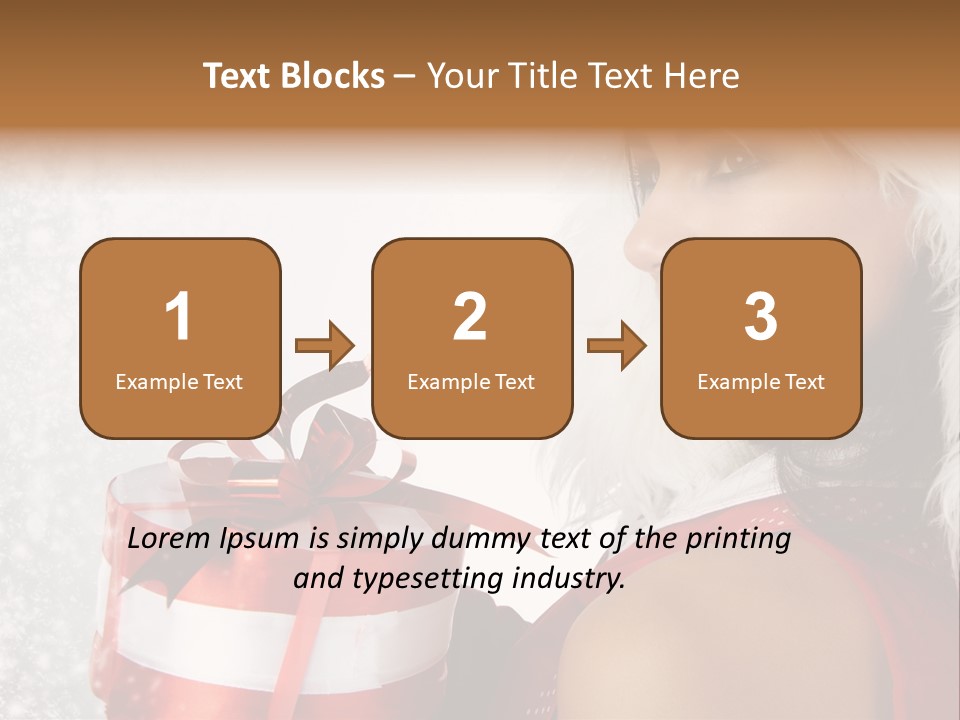 Smile Gift Cheerful PowerPoint Template