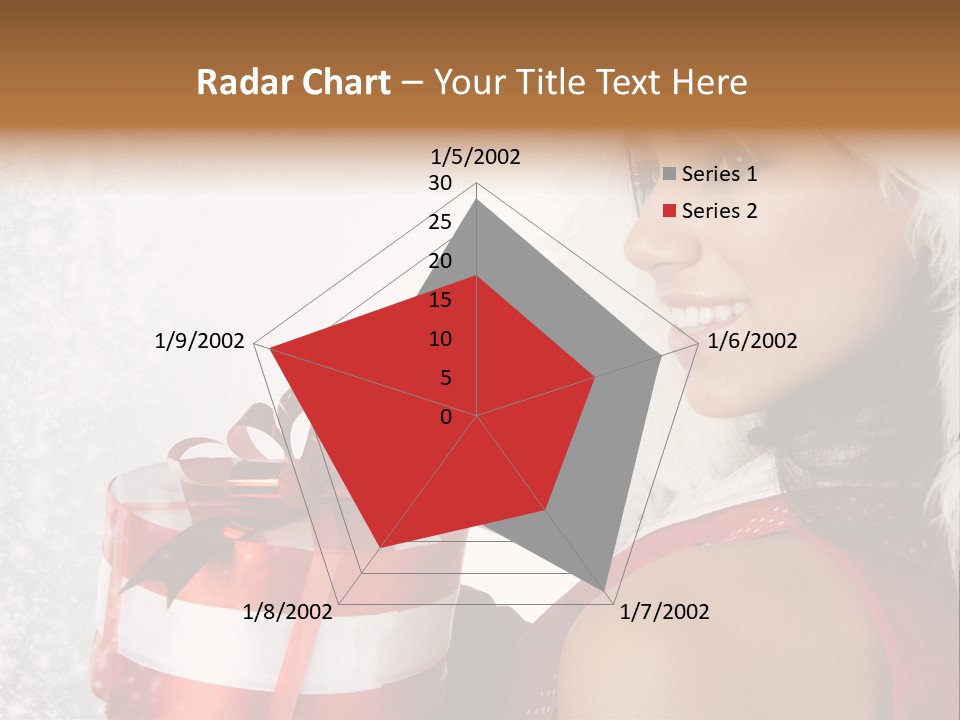 Smile Gift Cheerful PowerPoint Template
