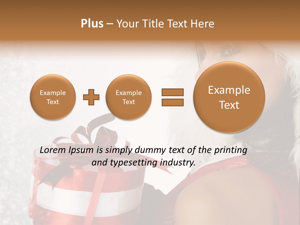 Smile Gift Cheerful PowerPoint Template
