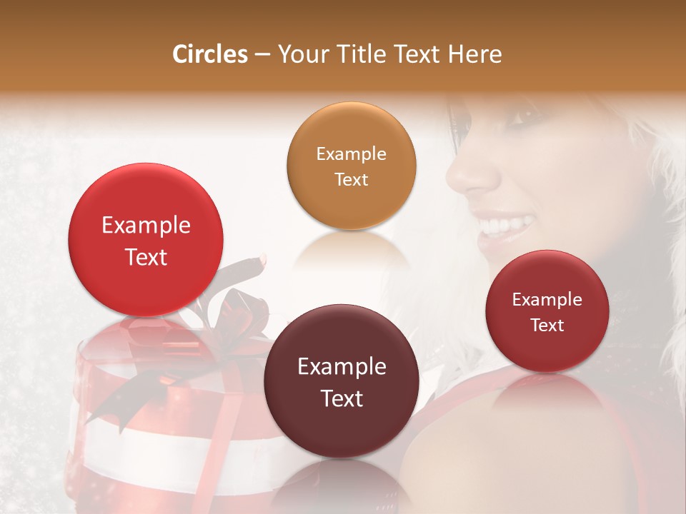 Smile Gift Cheerful PowerPoint Template