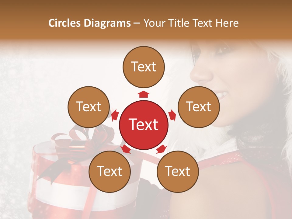 Smile Gift Cheerful PowerPoint Template