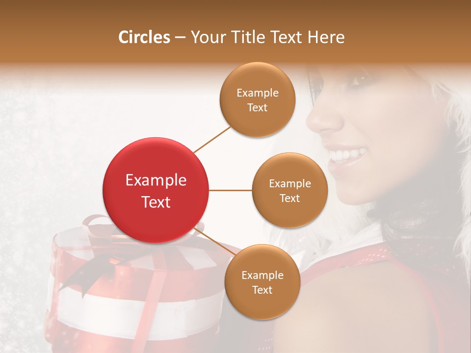 Smile Gift Cheerful PowerPoint Template