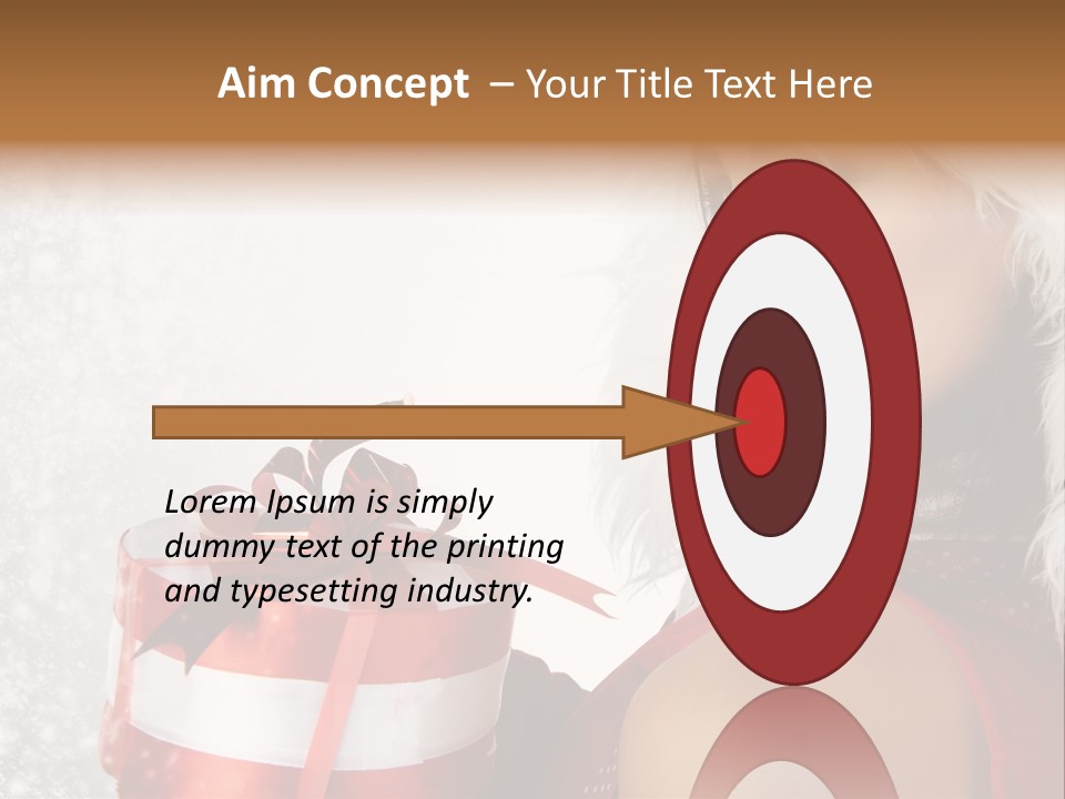 Smile Gift Cheerful PowerPoint Template