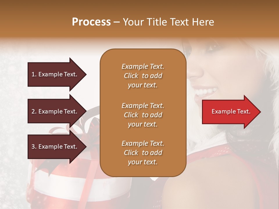Smile Gift Cheerful PowerPoint Template