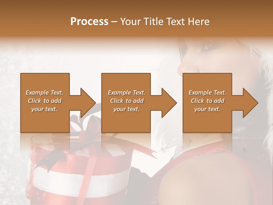 Smile Gift Cheerful PowerPoint Template