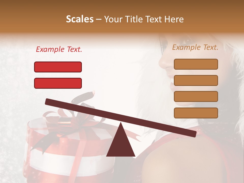 Smile Gift Cheerful PowerPoint Template