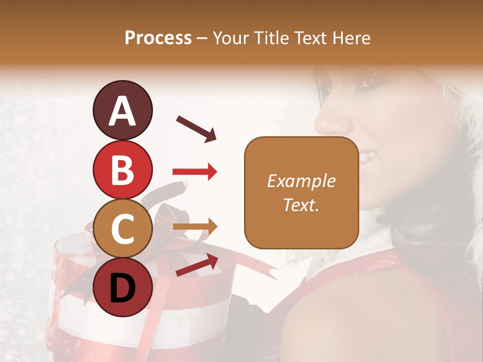 Smile Gift Cheerful PowerPoint Template