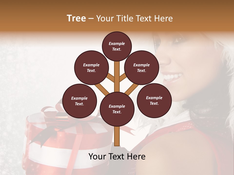 Smile Gift Cheerful PowerPoint Template