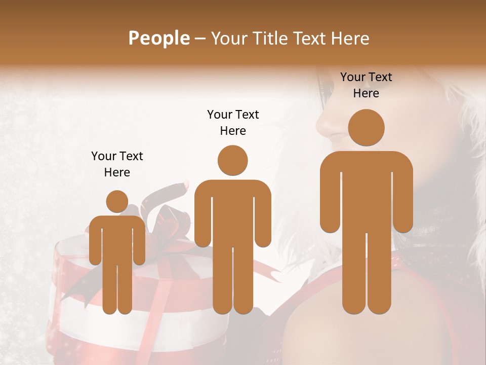 Smile Gift Cheerful PowerPoint Template