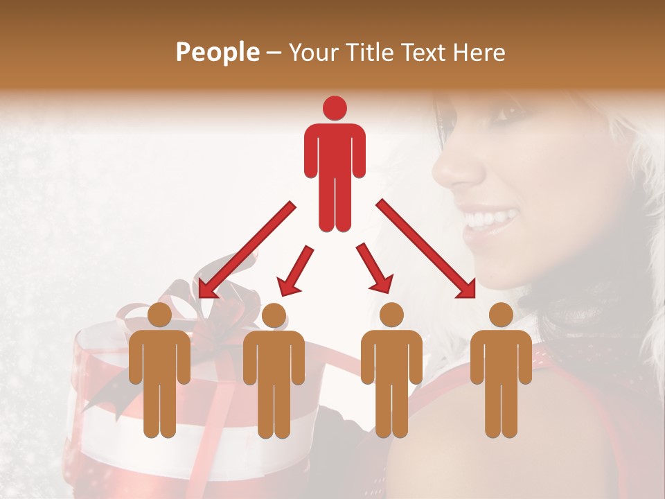 Smile Gift Cheerful PowerPoint Template