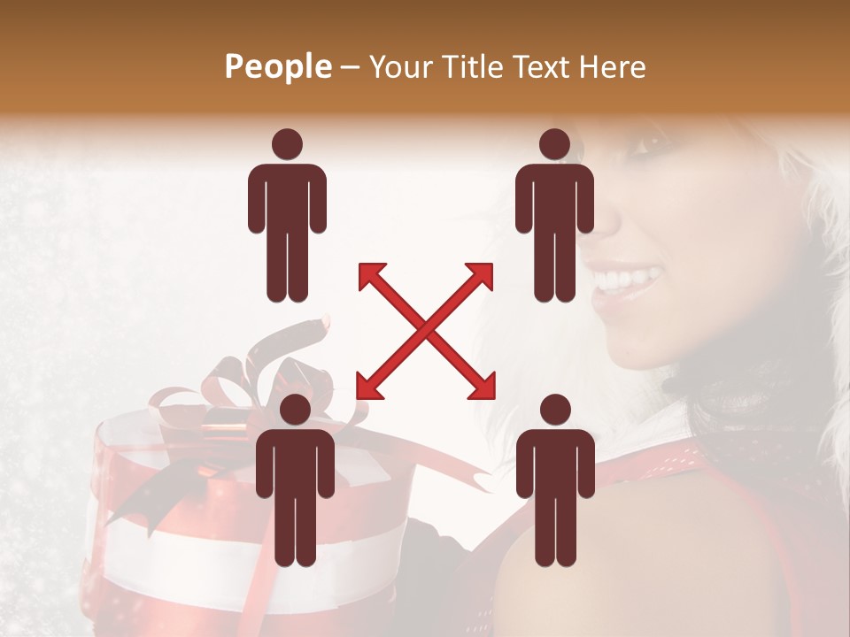 Smile Gift Cheerful PowerPoint Template