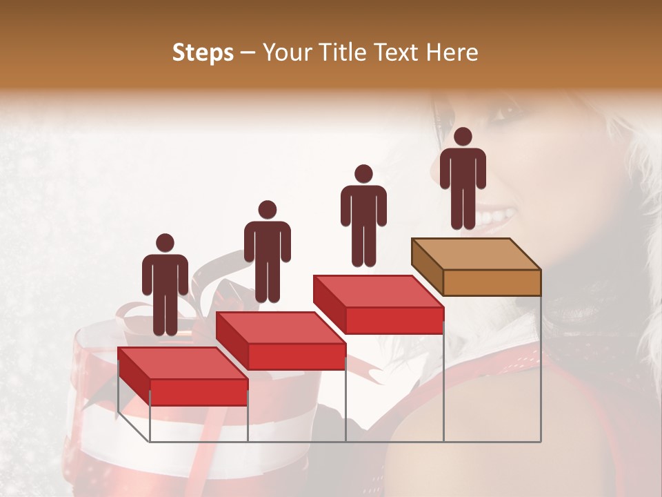 Smile Gift Cheerful PowerPoint Template