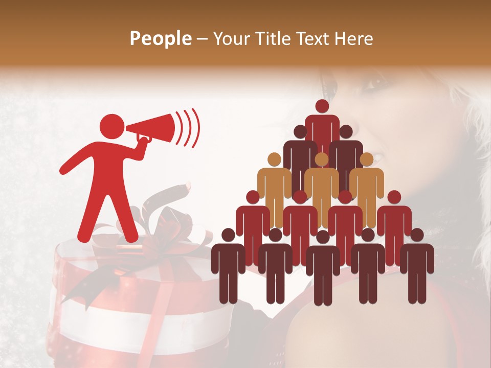 Smile Gift Cheerful PowerPoint Template