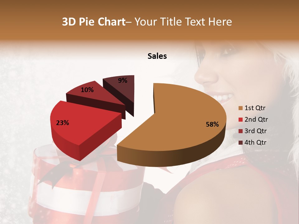 Smile Gift Cheerful PowerPoint Template