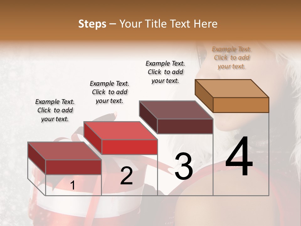 Smile Gift Cheerful PowerPoint Template