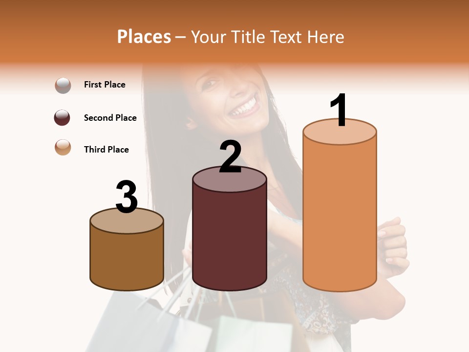 Background Hat Female PowerPoint Template