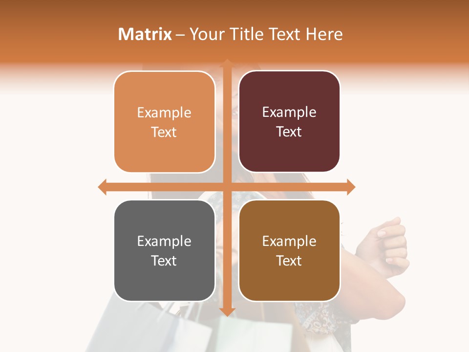 Background Hat Female PowerPoint Template