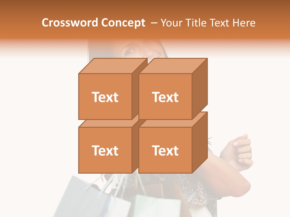 Background Hat Female PowerPoint Template