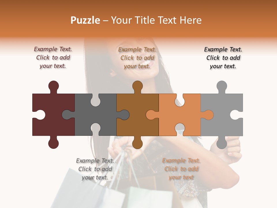 Background Hat Female PowerPoint Template