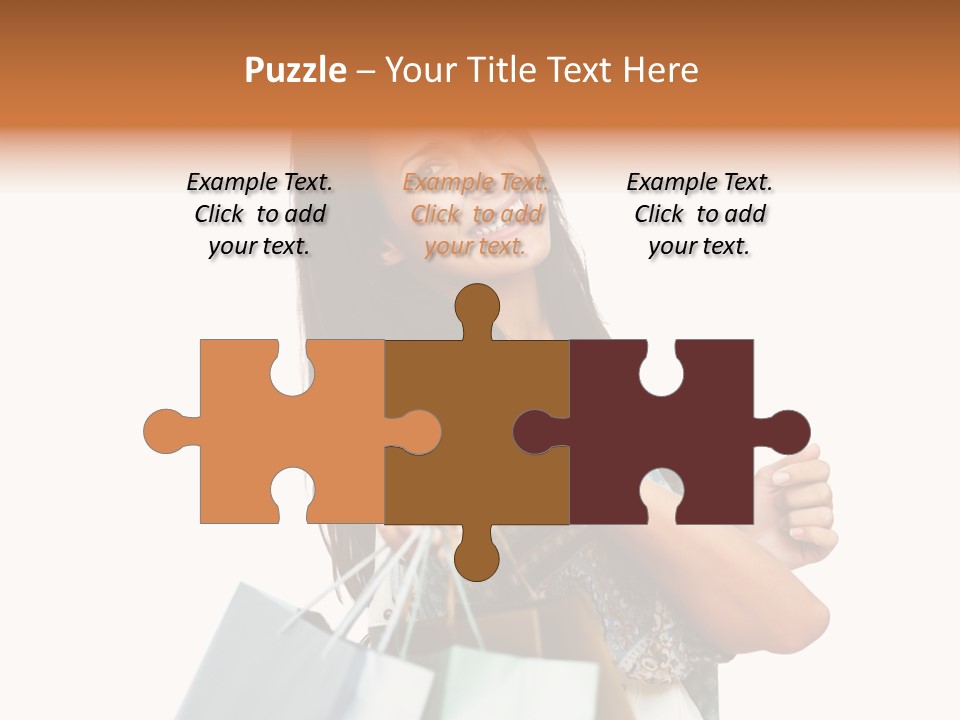 Background Hat Female PowerPoint Template