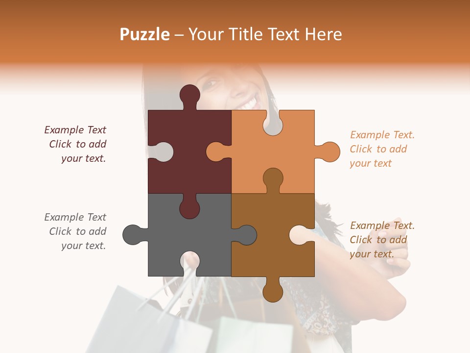 Background Hat Female PowerPoint Template