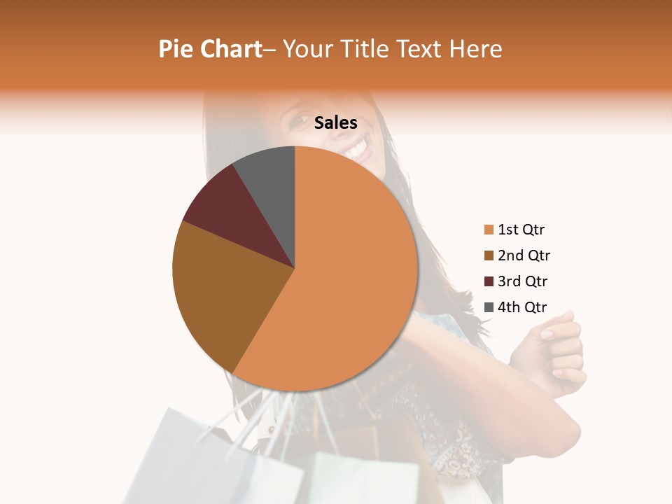 Background Hat Female PowerPoint Template