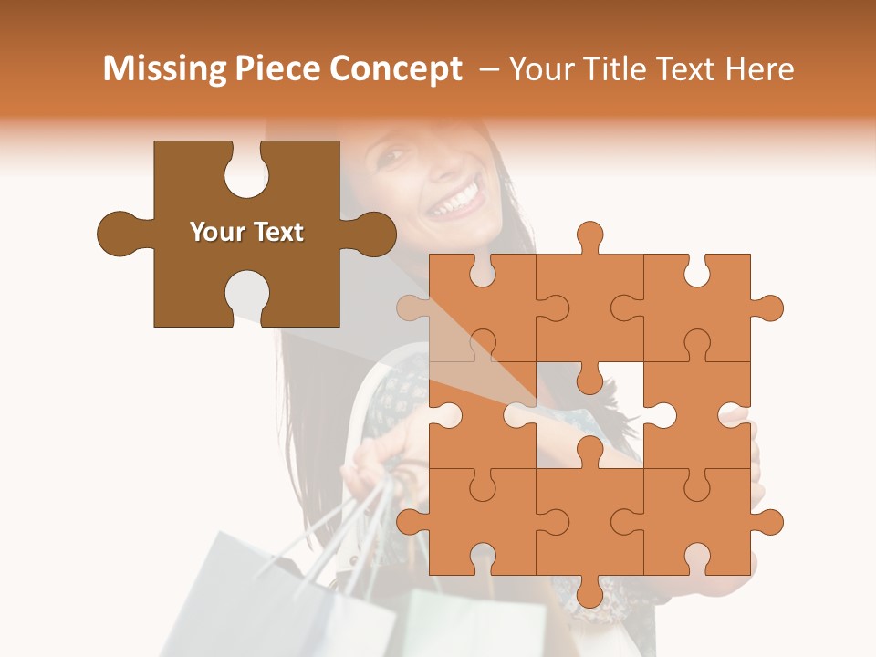 Background Hat Female PowerPoint Template