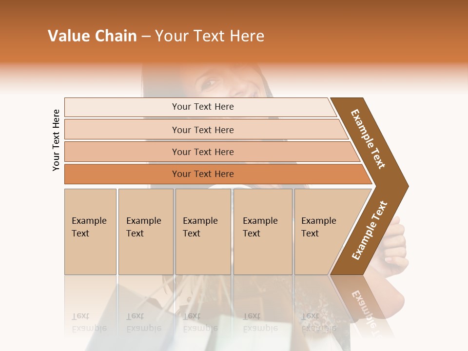Background Hat Female PowerPoint Template