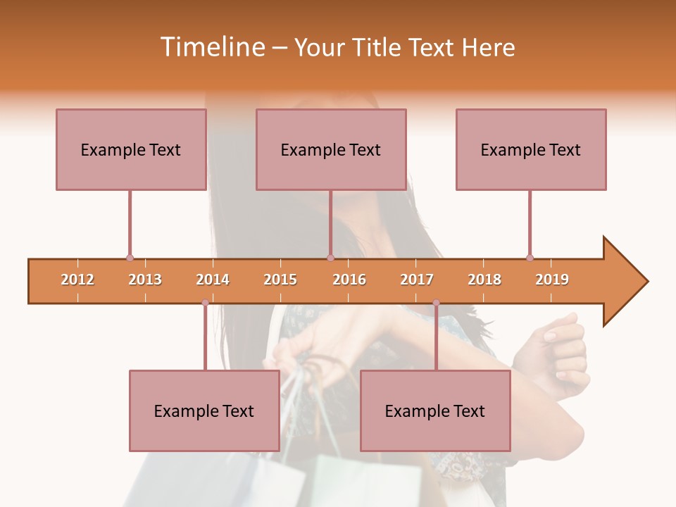 Background Hat Female PowerPoint Template