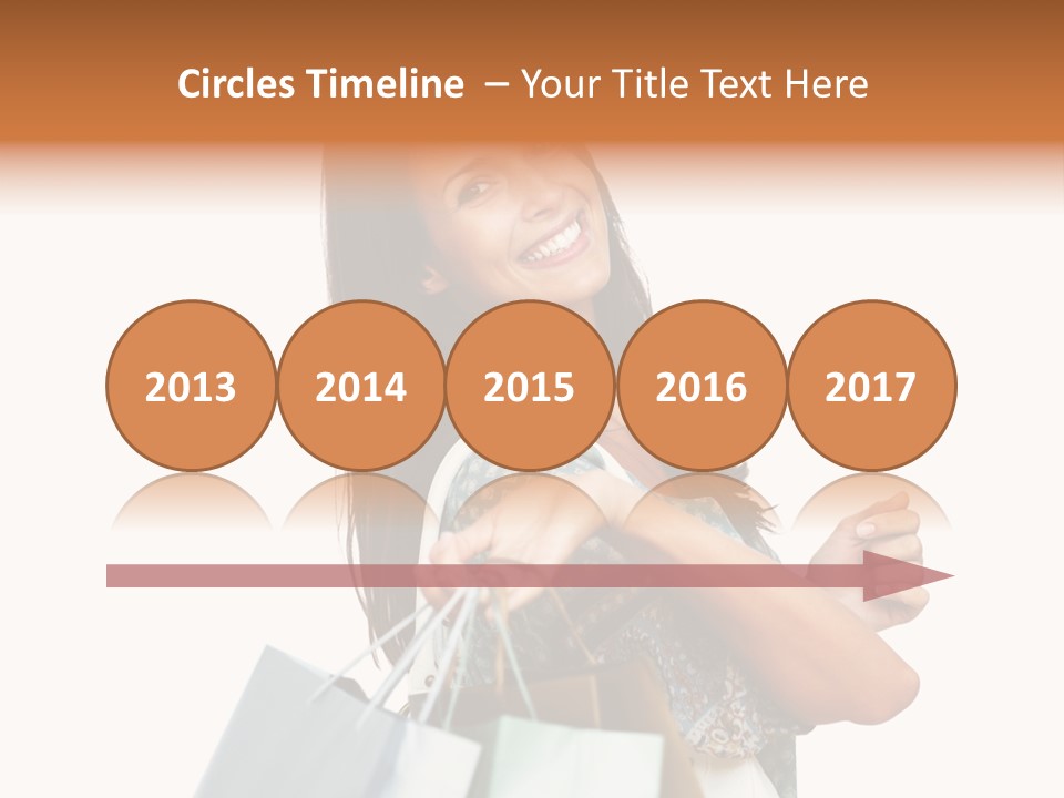 Background Hat Female PowerPoint Template