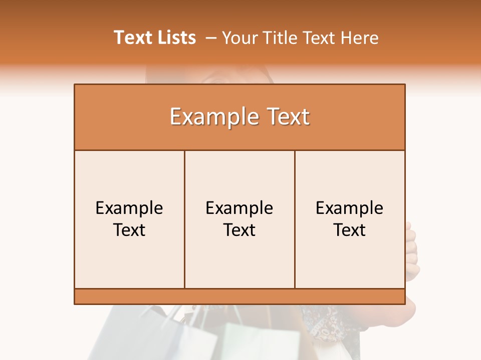 Background Hat Female PowerPoint Template