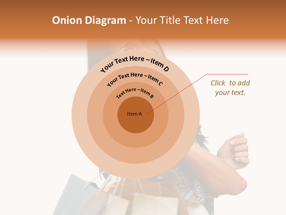 Background Hat Female PowerPoint Template