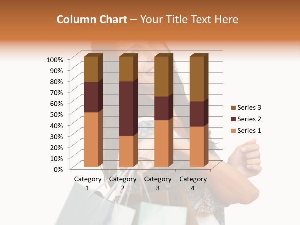 Background Hat Female PowerPoint Template