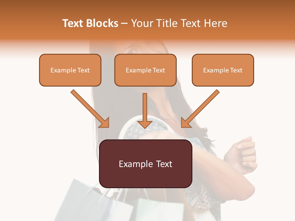 Background Hat Female PowerPoint Template