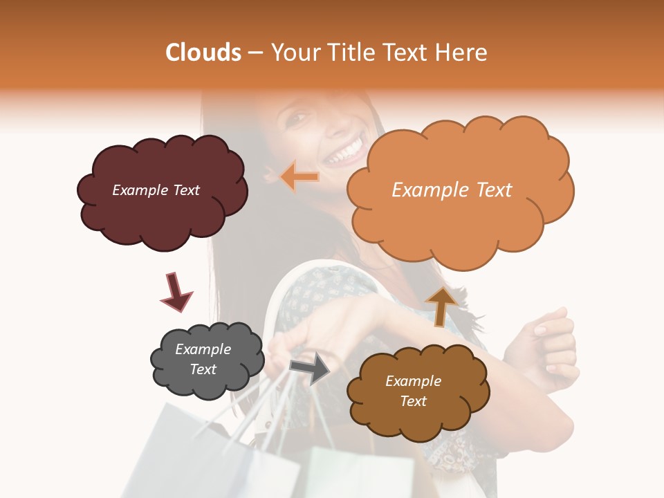 Background Hat Female PowerPoint Template