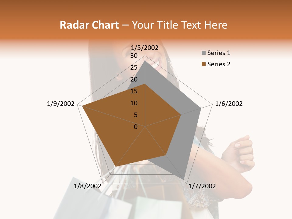 Background Hat Female PowerPoint Template