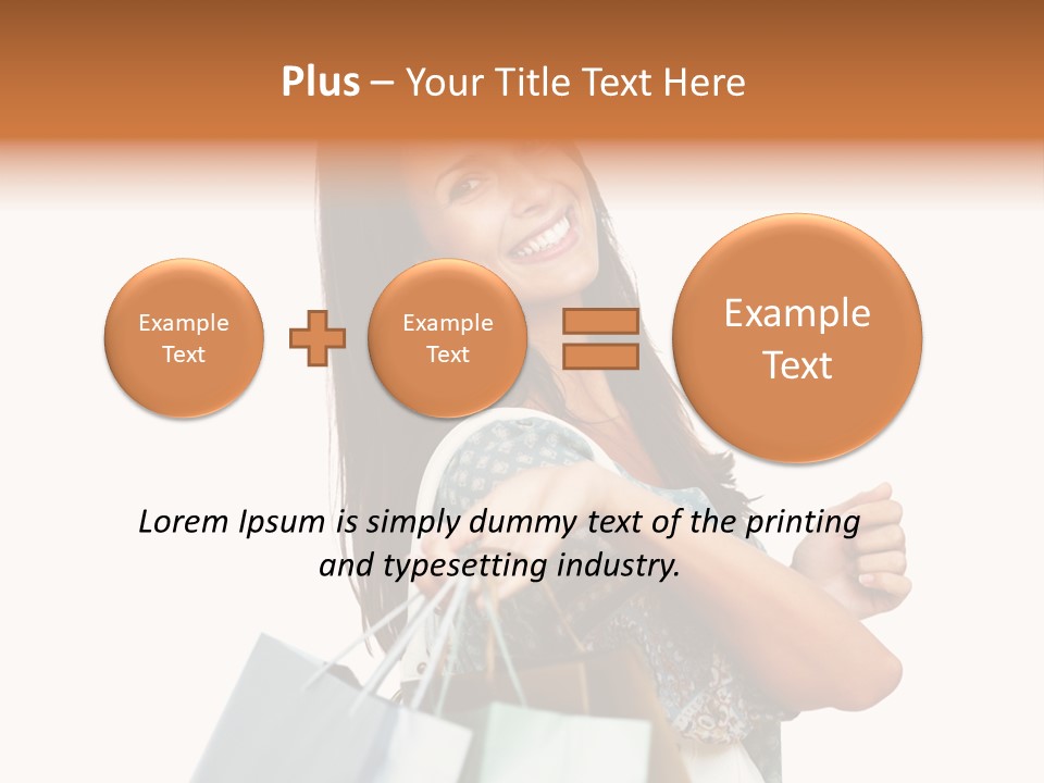 Background Hat Female PowerPoint Template