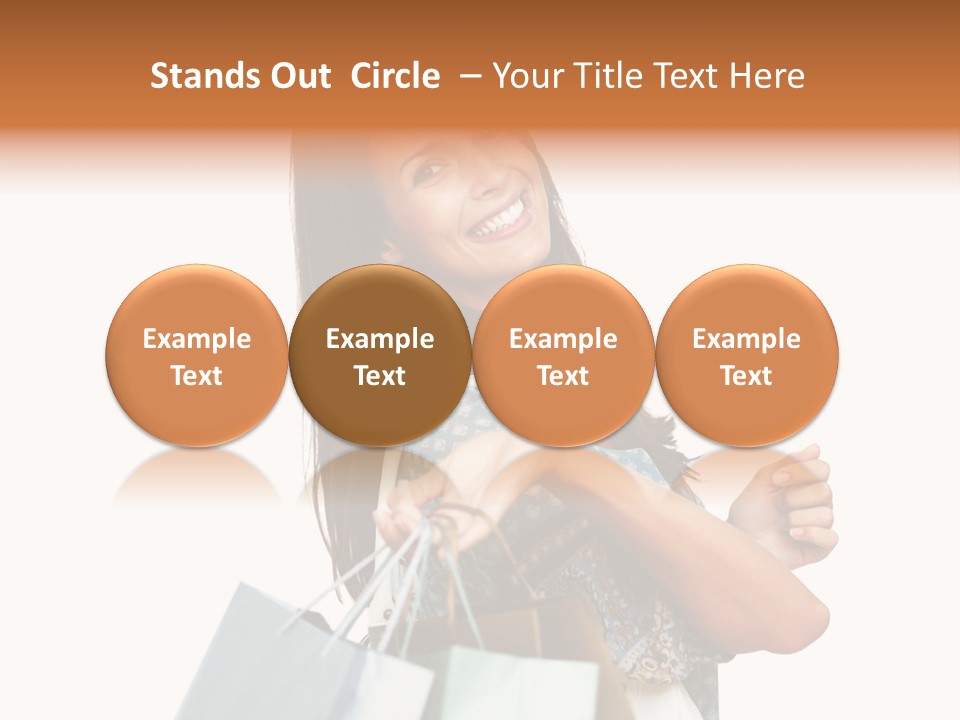 Background Hat Female PowerPoint Template
