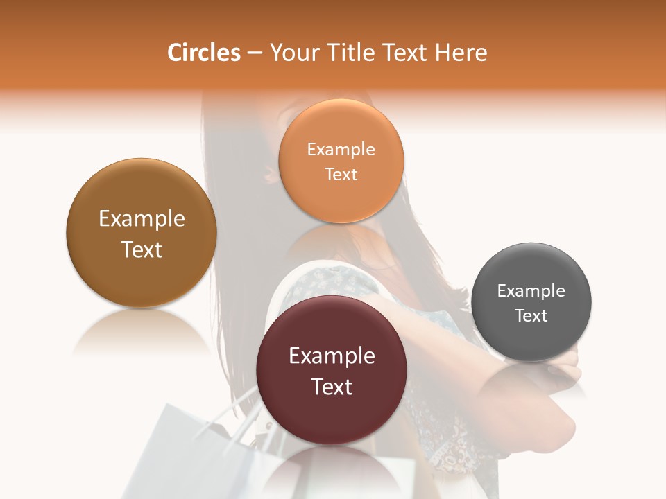 Background Hat Female PowerPoint Template